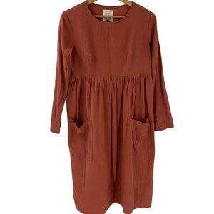 SUNJA LINK Dress Orange/Red Size 1